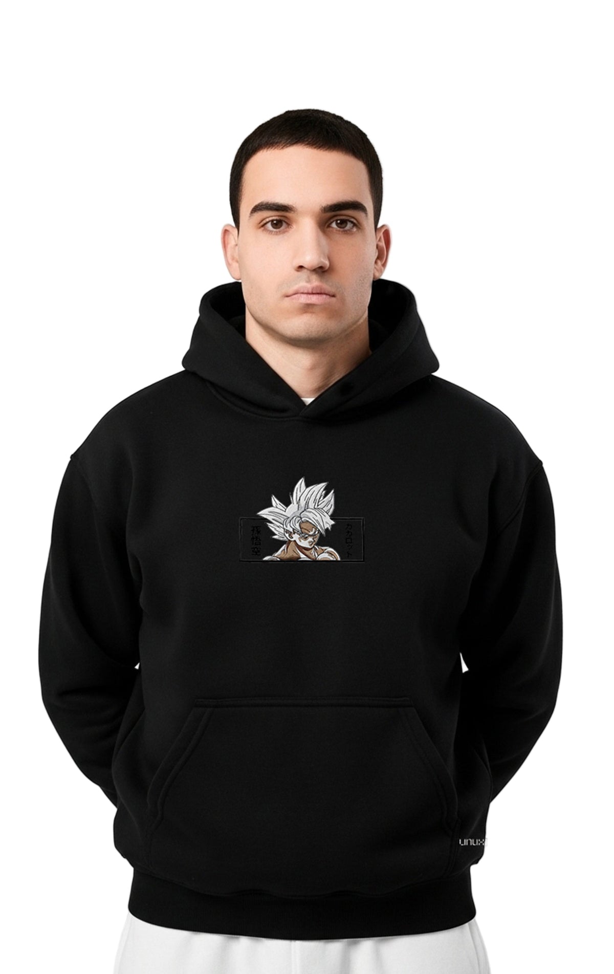 Hoodie Anime Black - LINUX