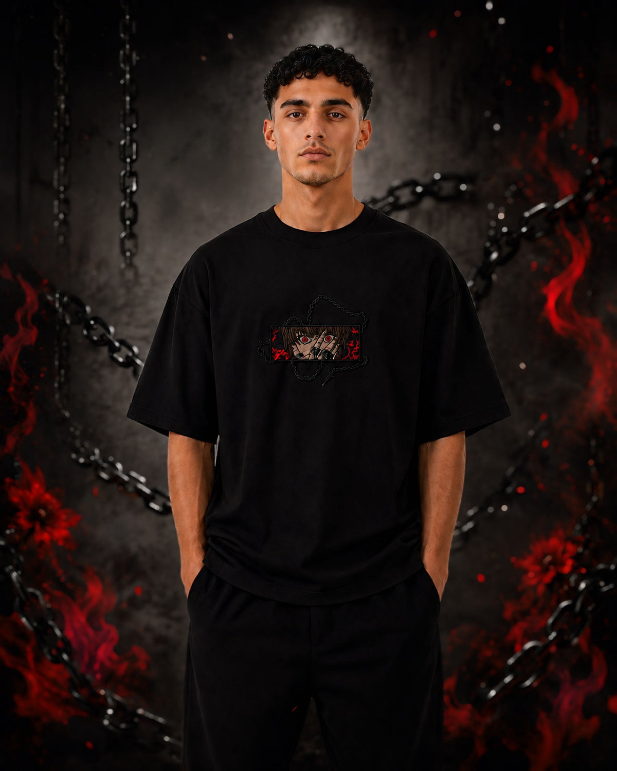 Anime Shirt Black
