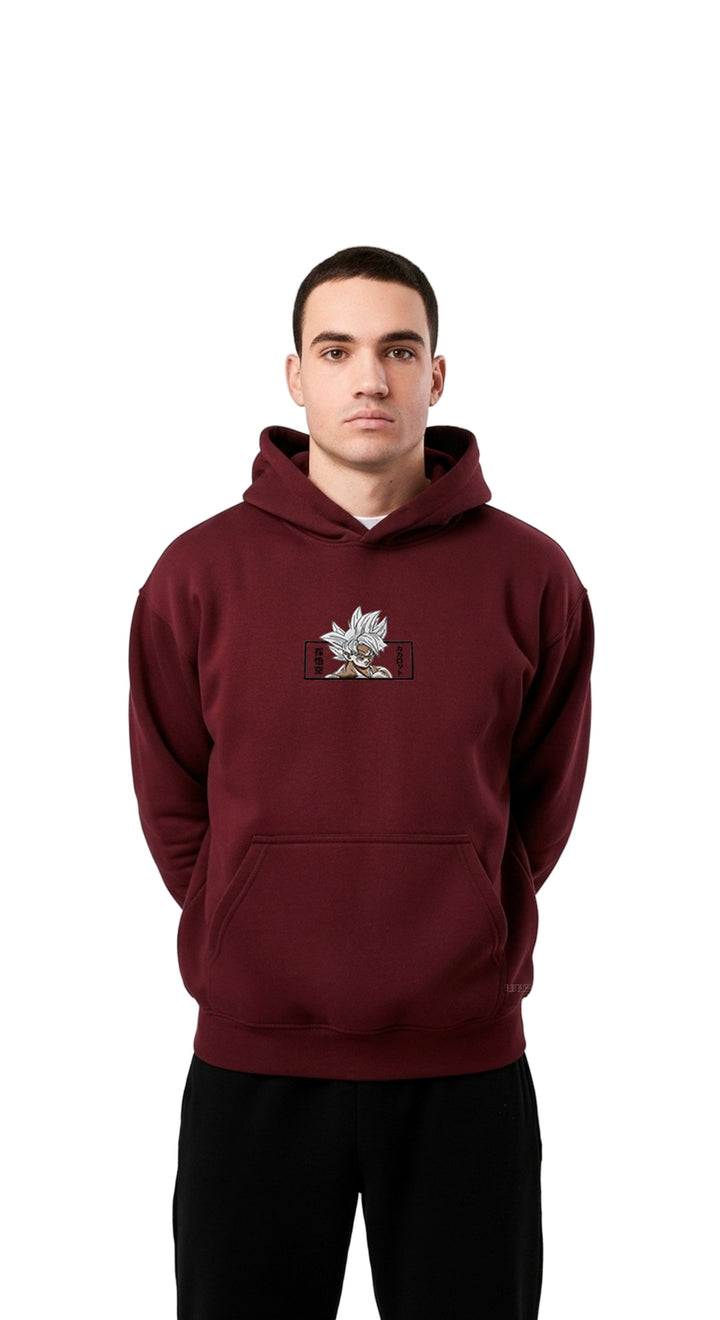 Hoodie Anime Burgundy - LINUX
