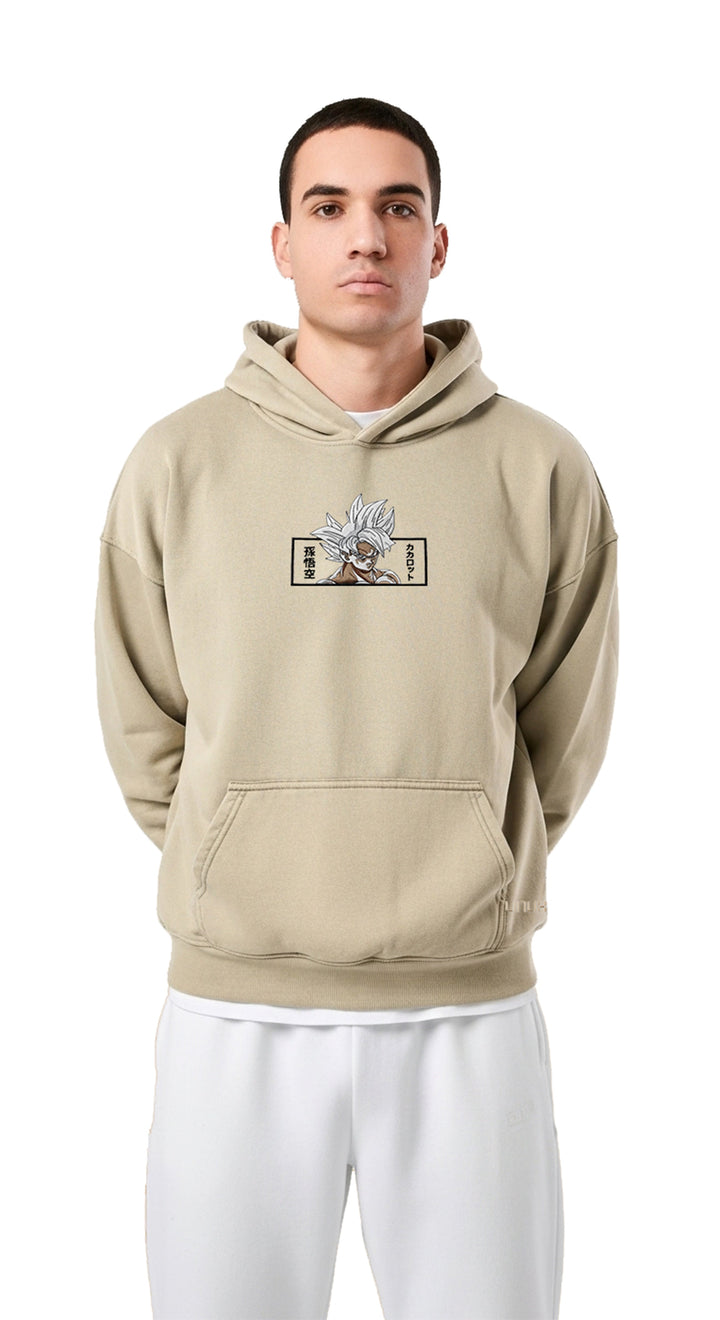 Hoodie Anime Beige - LINUX