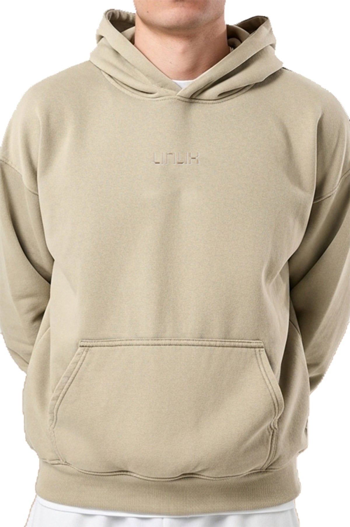 Hoodie Sada Beige - LINUX